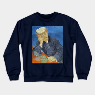 Dr Paul Gachet by van Gogh Crewneck Sweatshirt